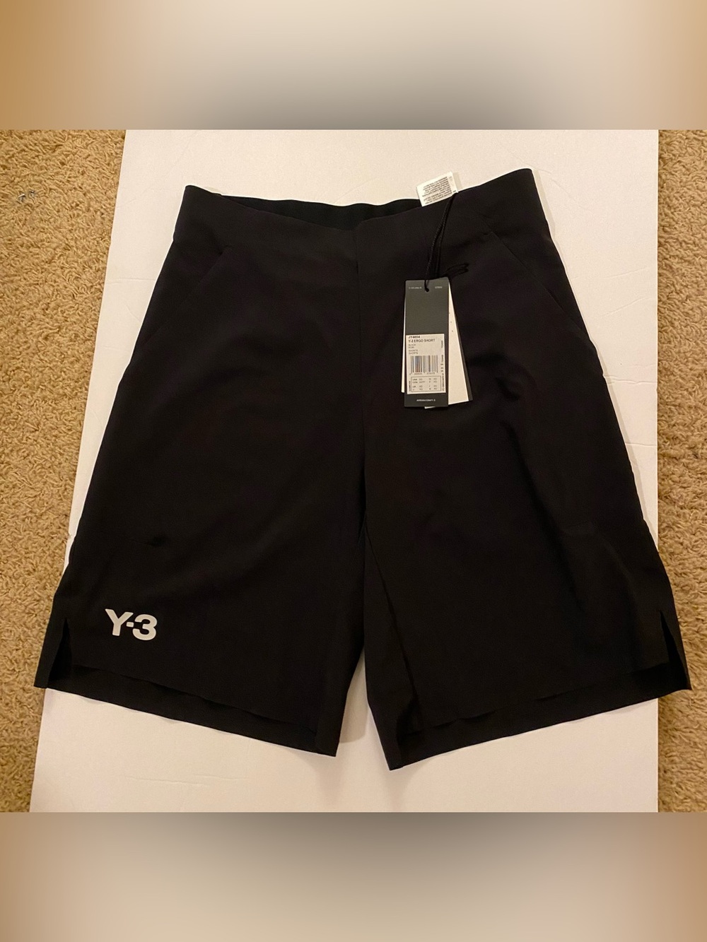 Adidas y-3 Ergo Tennis Pro Shorts New Mens XS Black
